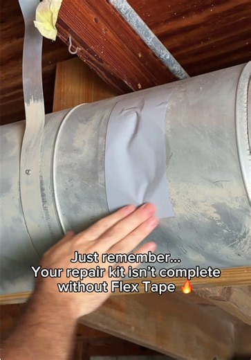 Your official reminder that Flex Tape is your quick fix MVP. For at home, on the road, and everywhere in between. Buy on TikTok shop with FREE SHIPPING! #flextape #diy #homeimprovement
