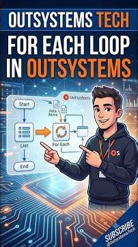 OutSystems For Each Loop Explained Simply🚀