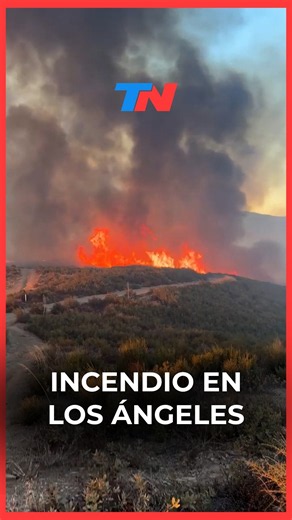 PELIGRO I Incendio en el bosque nacional de Ángeles provoca órdenes y advertencias de evacuación