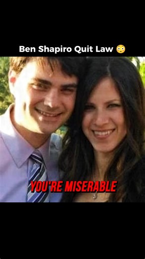 Ben Shapiro Explains Why He Left Law