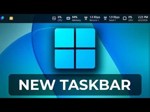 New Taskbar Dock for Windows 11 25H2 (How to Enable)