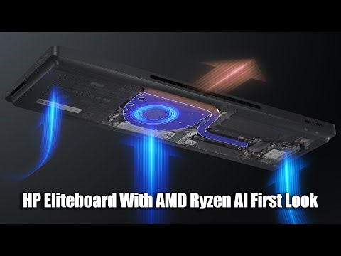 The AMD-Powered HP Eliteboard G1a Is A New Take On The All-In-One AI PC