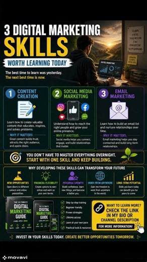 3 Digital Marketing Skills Worth Learning Today