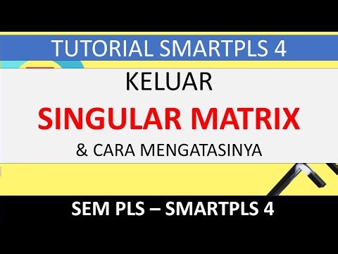 SINGULAR MATRIX SMARTPLS 4 & CARA MENGATASINYA (5 MENIT PAHAM)