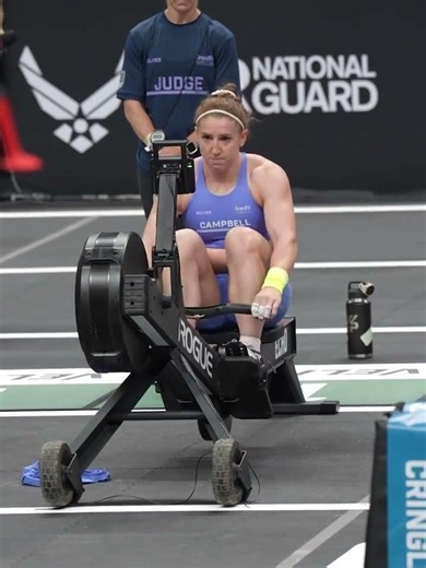 Lucy Campbell on the Official Rower of CrossFit and the CrossFit Games #ryourogue