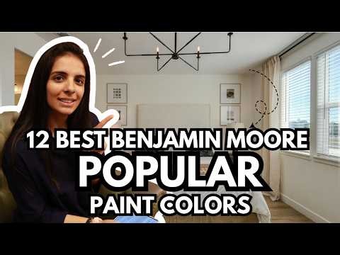 12 POPULAR Benjamin Moore Paint Colors