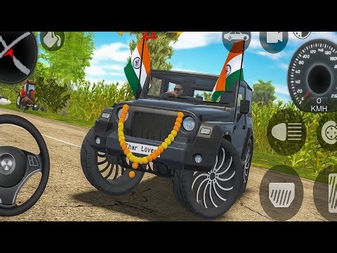 Modified Mahindra Thar Car Games: Indian Cars (Gadi Wala Game) - Car Game Android Gameplay 2026