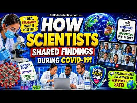 How Scientists Worked Together to Beat COVID-19 🌍🧪 (Explained for Kids!) #kidslearning #covid19