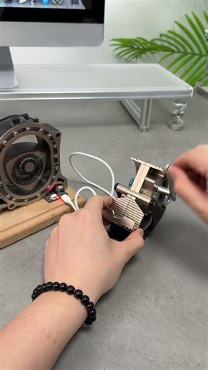 How much energy is required to start a rotary engine?