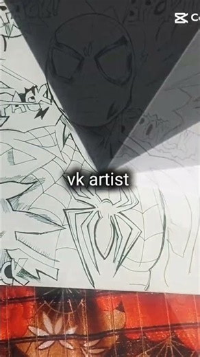 spiderman drawing 🕸️🕷️
