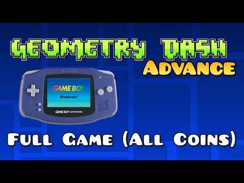 Geometry Dash Advance - Full Game (All Levels and Coins)