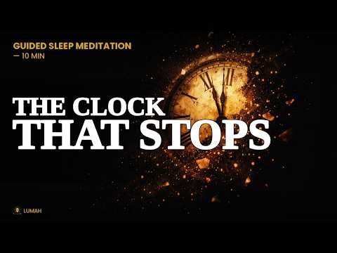 Guided Sleep Meditation | The Clock That Stops | Release Time | 10 Min