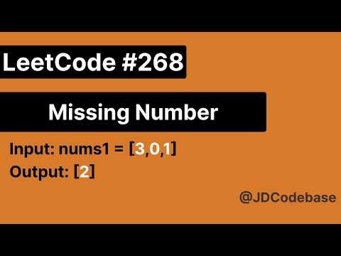 Missing Number (LeetCode) | 3 Approaches + XOR Trick Explained 🔥