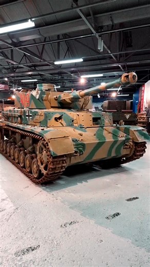 The Tank Museum on Instagram: "The Panzer IV was the most numerous German built tank of the Second World War.⁠ ⁠ The Tank Museum’s example – shown here - was built as one of 229 Ausf D models between October 1939 and May 1941. It was then steadily upgraded, receiving the long KwK 40 gun, extra armour on the hull and Schurzen spaced armour on the turret.⁠ ⁠ Although the vehicle’s early history is unknown, it was later used as a driver training tank by the Nationalsozialistisches Kraftfahrerkorps 