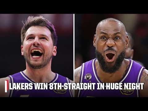 LUKA & LEBRON DO IT AGAIN 🤩 Luka 60-BALL + LeBron TRIPLE-DOUBLE in a back-to-back | NBA on ESPN