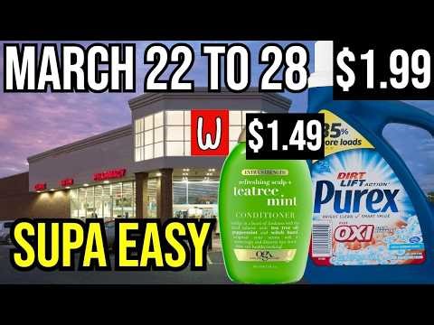 Walgreens **CHEAP PUREX + OGX** MARCH 22 to 28!