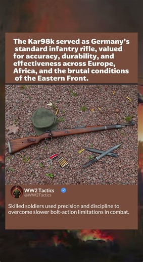 Kar98k | Standard German Rifle of WWII | WW2 Tactics #ww2rebuilder