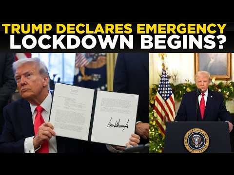 US NEWS LIVE: SHOCKING – Trump Orders IMMEDIATE Nationwide Lockdown! America on LOCKDOWN TONIGHT?