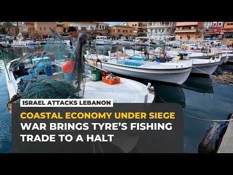 Lebanon’s fishermen stuck on shore as Israel’s war cripples coastal livelihoods