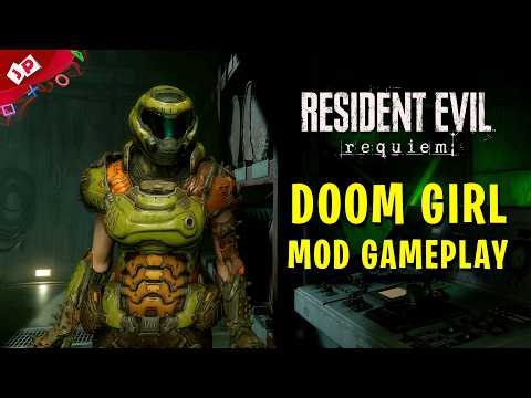 Doom Girl Mod Resident Evil Requiem PC Gameplay