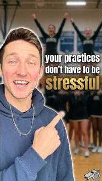 Cheer coaches, competition season is stressful enough. Your practices don't have to be!