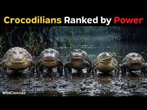 All 26 Species of Crocodilians Ranked by Power