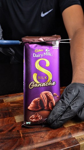 Dairy Milk Silk Ganache Milkshake Recipe #shorts