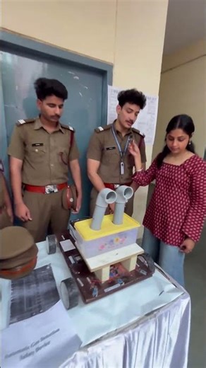 Project- Iot based automatic fire fighting robot #mdurohtak #exhibition #uiet #project