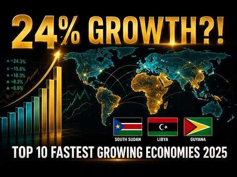Top 10 Fastest Growing Economies in 2025 (The Final Data Will Shock You)