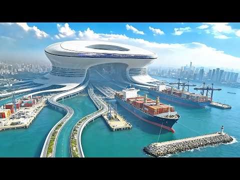 China Built a $20 Billion “Ghost Port” — No Humans, No Noise, No Sleep