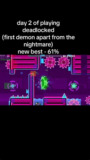 #gd #geometrydash #deadlocked #demon #fyp | geometrydash