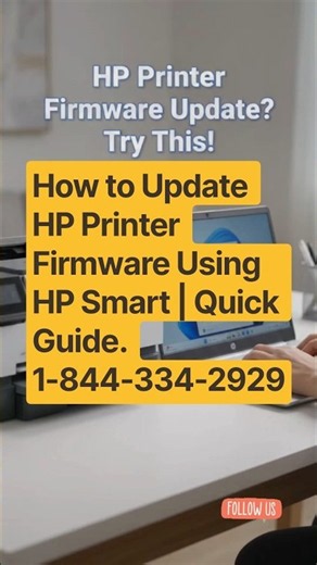 How to Update HP Printer Firmware Using HP Smart | Quick Guide #hpprinterfirmware #hpprinter