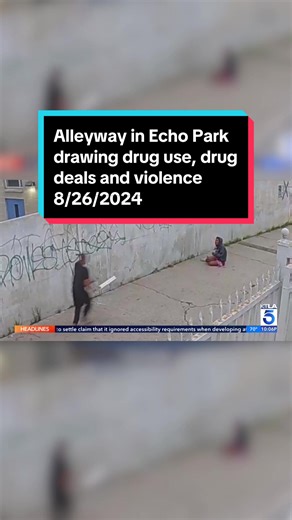 A business owner in Echo Park is sounding the alarm about an alleyway behind his studio that’s been taken over by criminal activity. Carlos Saucedo reports on Aug. 26, 2024. Details: ktla.com KTLA 5 News - Keeping Southern Californians informed since 1947.#ktla #Live #Live #Ktla #News ##Live #ktla #live #News #now #ktla #live #fyp #viral