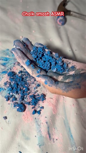 Chalk smash ASMR #shortsfeed #shorts #music #song