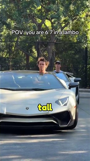 Too Tall For Sports Cars 🤯