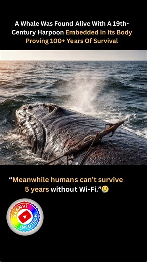 A Whale Was Found Alive With A 19th Century Harpoon Embedded In Its Body