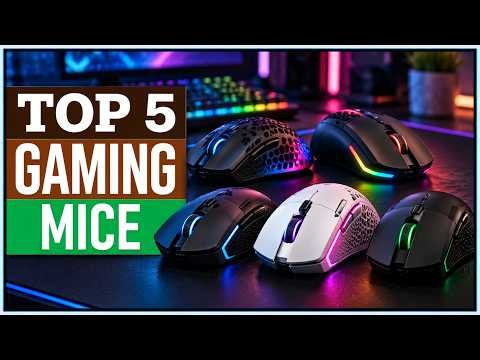 ✅Best Gaming Mouse of (2026) – Top 5 Picks for Every Gamer!