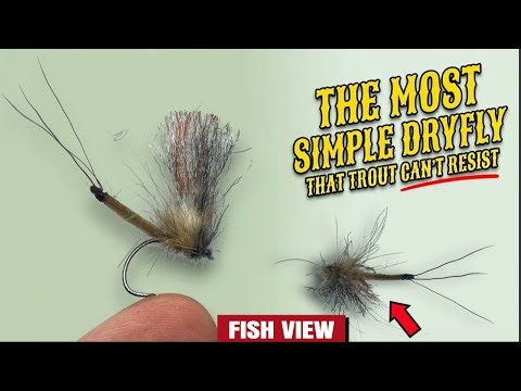 How to Tie Easy Mayfly Flies (Beginner Fly Tying Guide)