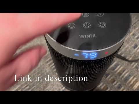 Best Portable Space Heater Amazon Review 2026, Small Indoor Space Heater with Remote & Thermostat