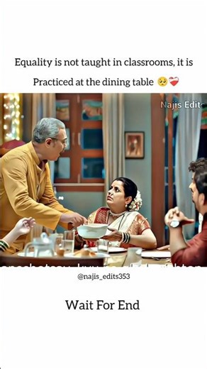 Equality comes from home 🥺❤️#trending #viral #reels #emotional #respect #shorts #ytshorts