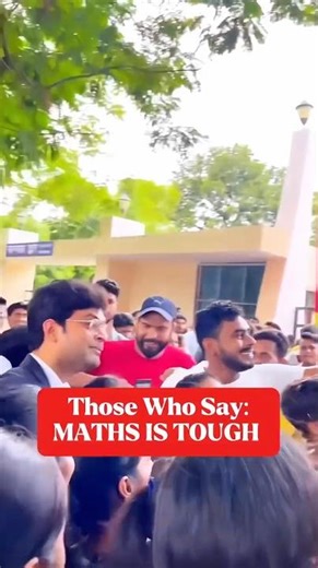 Those Who say Maths is Tough 😃