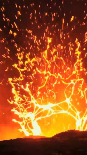 Nature's fireworks! 🌋 Kīlauea, Hawaii's most active volcano, has been shaping the island for thousands of years. It continues to erupt today, with lava fountains and flows as recent as December 2024. 📸: Toshi Sasaki #volcano #HappyNewYear #NewYear2026 #hawaii | Science Channel