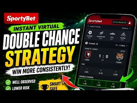 How I Analyze the Double chance Market in Virtual Football