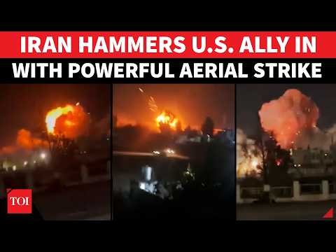 BREAKING: Iran BOMBS U.S. Ally | Powerful Strike Tears Down 'ENEMY HQ' As Explosions Rock Mideast