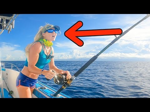 Dropped a Bait on the Reef & This Happened! (catch & cook)