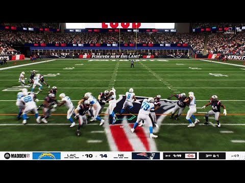 Madden NFL 26 - Los Angeles Chargers vs New England Patriots - Gameplay (PS5 UHD) [4K60FPS]