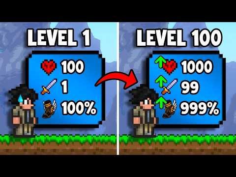 Terraria, But I Can Level Up...