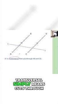 Geometry Secrets: Unlock Parallel Lines with This Fact! #shorts