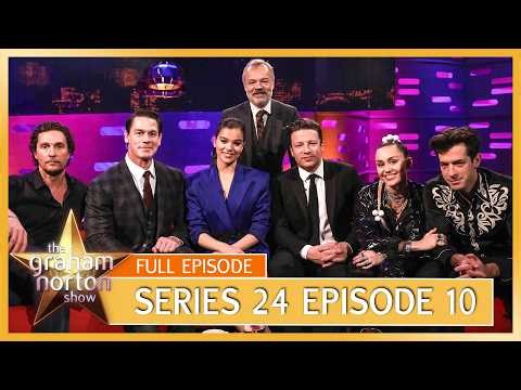 S24 E10 - The Graham Norton Show | Full Episode | Matthew McConaughey, John Cena, Hailee Steinfeld