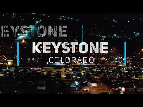 Keystone night skiing - top to bottom experience